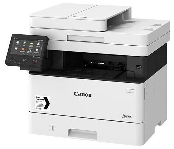 МФУ лазерное Canon i-SENSYS MF443dw, ч/б, A4, белый/черный