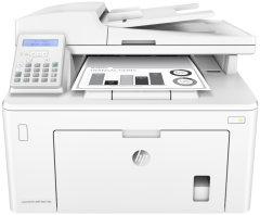 МФУ лазерное HP LaserJet Pro M227fdn, ч/б, A4, белый