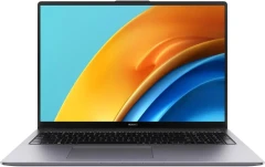 Ноутбук Huawei MateBook D 16 RolleG-W7611 53013RUE, 16", 2023, IPS, Intel Core i7 13700H 2.4ГГц, 14-ядерный, 16ГБ LPDDR4x, 1ТБ SSD, Intel Iris Xe graphics, Windows 11 Home, серый