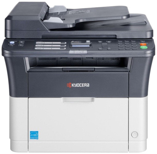 МФУ лазерное KYOCERA FS-1025MFP, ч/б, A4, белый/черный